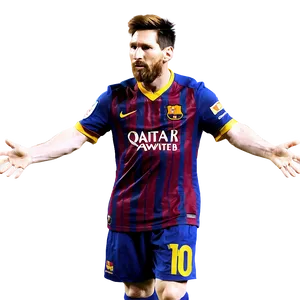 Messi And Trophies Png Tyd PNG Image