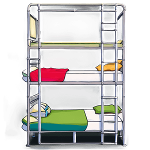 Metal Bunk Bed PNG 18 PNG