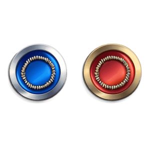 Metal Buttons Look PNG 16 PNG with transparent background