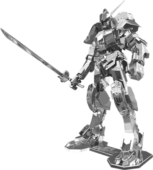 Metal Earth Gundam Barbatos, HD Png Download PNG image with transparent background