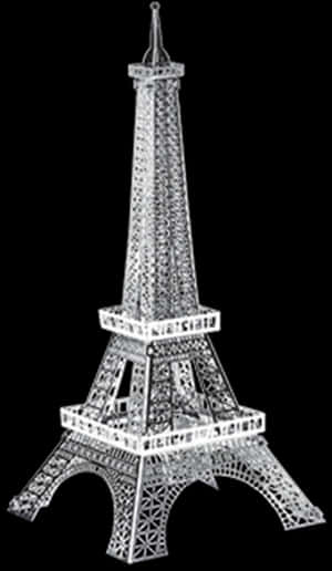 Metal Earth Models Eiffel Tower, HD Png Download PNG image with transparent background