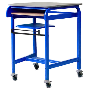 Metal Frame Student Desk Png Wri PNG Image