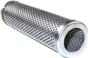 Metal Mesh Filter Tube PNG Image