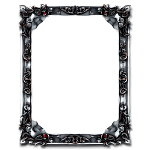 Metal Mirror Frame PNG 06212024 PNG