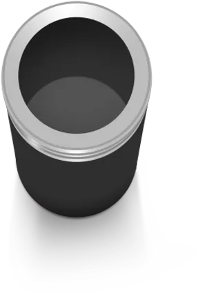 Metal Pipe End Cap3 D Rendering PNG Image