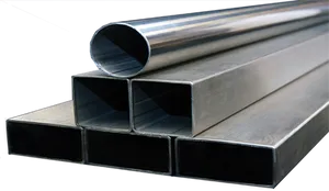 Metal Tubesand Square Rectangular Sections PNG Image