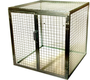 Metal Wire Animal Cage PNG Image