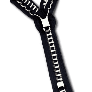 Metal Zipper Graphic PNG 05252024 PNG