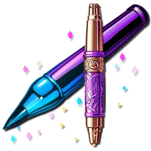 Metallic Flair Pen Png Rdr PNG Image