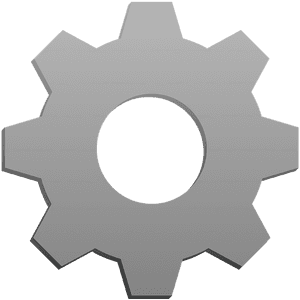 Settings, Gear, Iron, Icon - Gear Icon Png, Transparent Png PNG image with transparent background