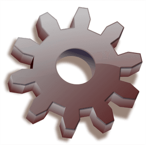 Gear On Trannsparent Background, HD Png Download PNG image with transparent background