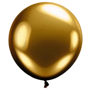 Metallic Gold Balloon Png 49 PNG Image