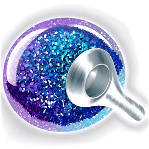 Metallic Purple Glitter Png Tlf31 PNG Image