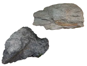 Metamorphic Rocks Black Background PNG Image