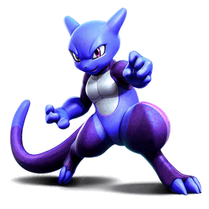Mewtwo Pokemon PNG vkw25 PNG image with transparent background