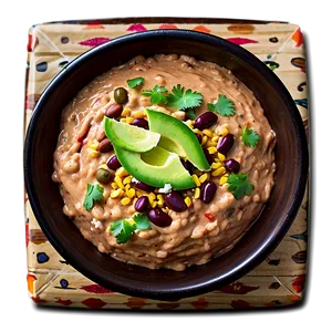 Mexican Bean Dip Png Imd PNG Image