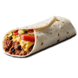Mexican Burrito Wrap PNG 06112024 PNG image with transparent background