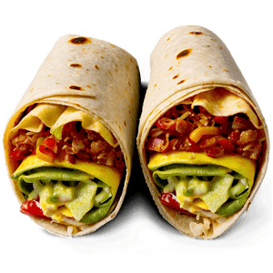Mexican Burrito Wrap PNG fvi PNG image with transparent background