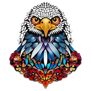 Mexican Eagle Mosaic Png Hbp91 PNG Image