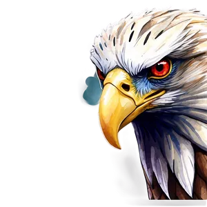 Mexican Eagle Watercolor Png Cyb PNG Image