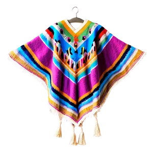 Mexican Poncho Blanket Style Png Fmr44 PNG Image