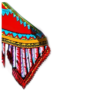 Mexican Poncho Illustration Png 06272024 PNG Image