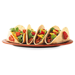 Mexican Taco Dish PNG fhu8 PNG image with transparent background