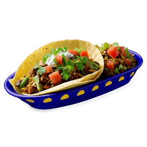 Mexican Taco Dish PNG xuo30 PNG image with transparent background