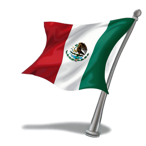 Mexico Flag Cartoon PNG 05232024 PNG image with transparent background
