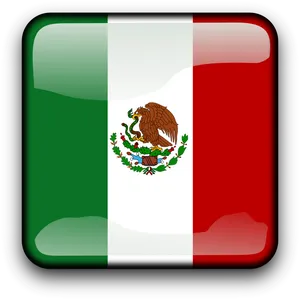 Mexico Flag Icon PNG Image