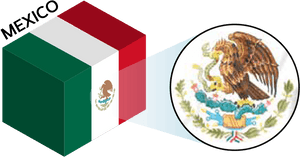 Mexico Flag Colors And Symbol - Eagle From Mexican Flag, HD Png Download PNG image with transparent background