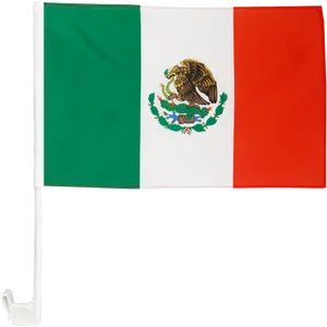 Mexico National Flagon Pole PNG Image