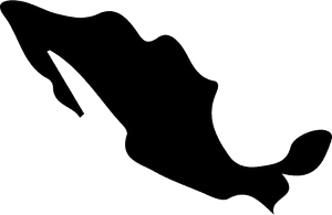 Mexico Map Blue Png, Transparent Png PNG image with transparent background