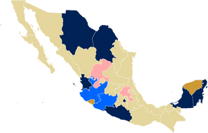 Mapa De México Matrimonio Homosexual 2016 - Mexico Eye Color Map, HD Png Download PNG with transparent background