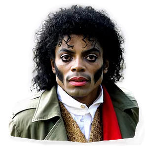 Michael Jackson 1980s Look Thriller Png Wab PNG Image