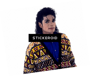 Michael Jackson Iconic Pose PNG image with transparent background