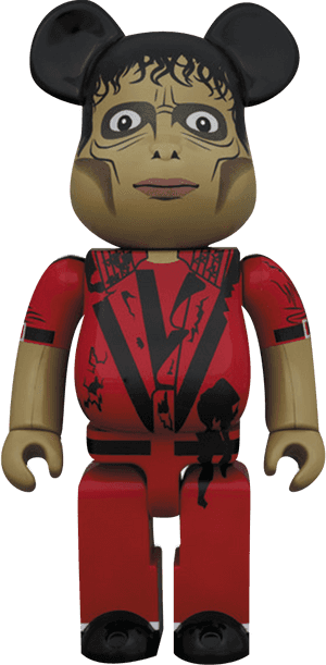 Michael Jackson Inspired Figurine PNG image with transparent background