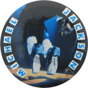 Michael Jackson Moonwalk Pin PNG image with transparent background