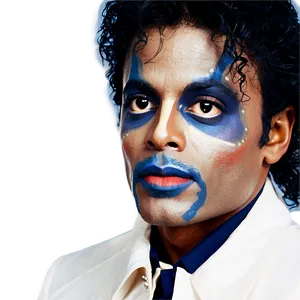 Michael Jackson Thriller Makeup Png 06252024 PNG Image