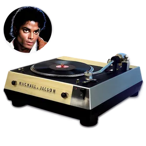 Michael Jackson Thriller Record Player Png Rfc78 PNG Image