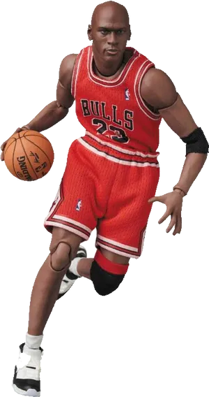 Michael Jordan Bulls Action PNG Image