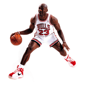 Michael Jordan Dunking PNG 05212024 PNG image with transparent background