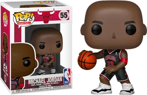 Michael Jordan Funko Pop Figure PNG Image