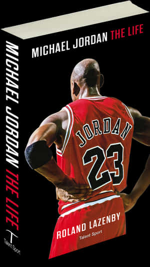 Michael Jordan The Life Book Cover PNG image with transparent background