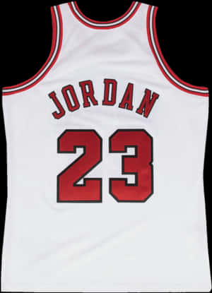 Michael Jordan23 Basketball Jersey PNG image with transparent background