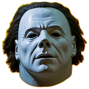 Michael Myers Stylized Face Graphic Png 06292024 PNG Image