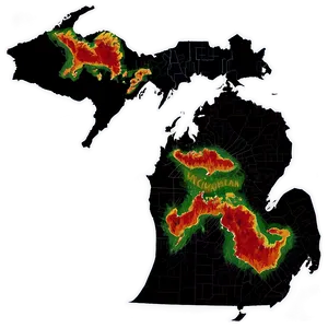 Michigan Outer Line Png Bct64 PNG Image