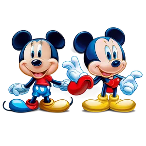 Mickey And Minnie Cartoon Png Sgj PNG Image