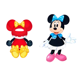 Mickey And Minnie Costume Png Tek PNG Image