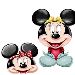 Mickey And Minnie Summer Png 06122024 PNG Image